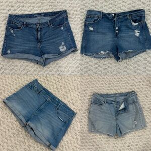 4 Pairs of Jean Shorts